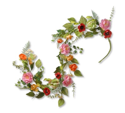 This floral garland can make a Casita Encanto Halloween costume.