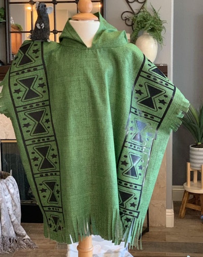 Bruno's Poncho With Rat on Etsy can be a great 'Encanto' costume for kids and adults.