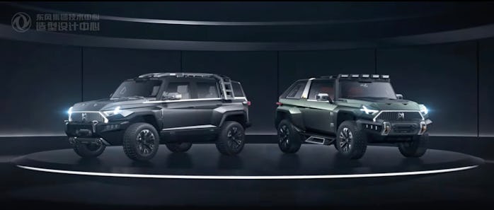 Dongfeng Mengshi M-Terrain and M-Terrain S