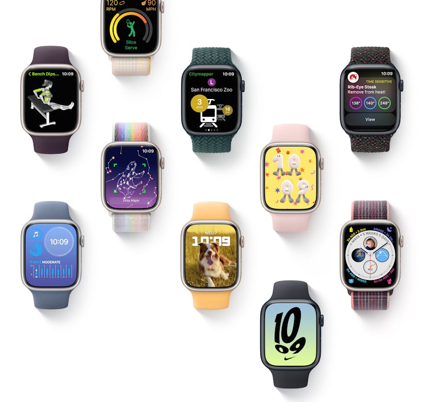 Apple Watch Series 8 versus Series 7