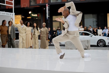 A dance performance titled Movement of New York at one of the New York Fashion Week Spring 2023 par...