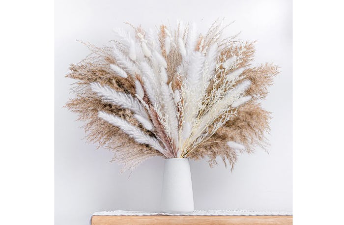 WILD AUTUMN Natural Dried Pampas Grass (96-Pieces)