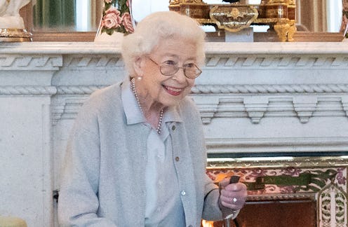 Queen Elizabeth II at Balmoral on September 6, 2022