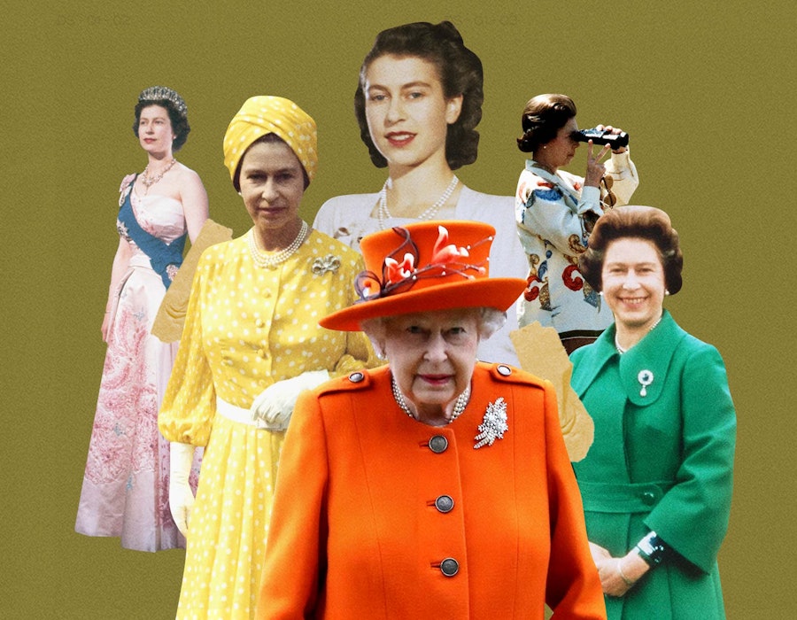 Queen Elizabeth's style transformation, from 1947 to 2022