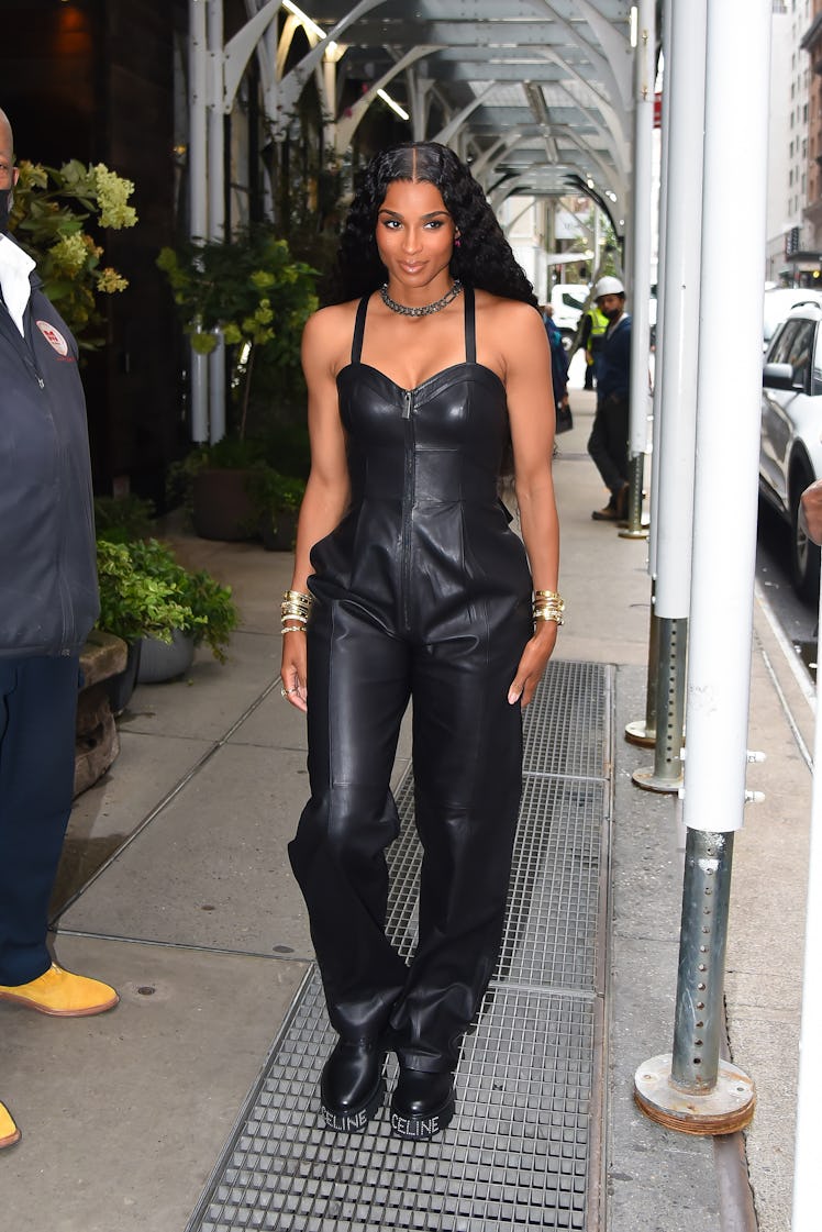 Ciara seen out and about in Manhattan on September 07, 2022 in New York City