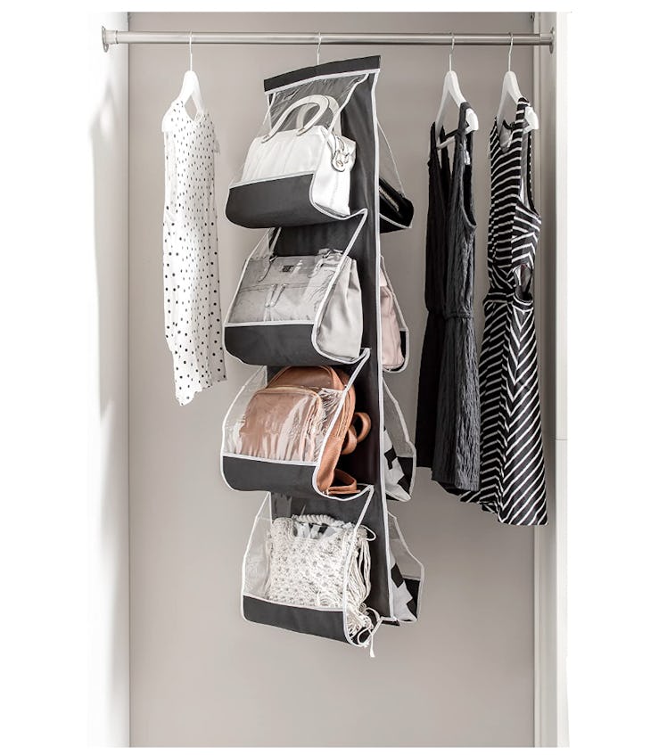 ZOBER Hanging Purse Organizer for Closet