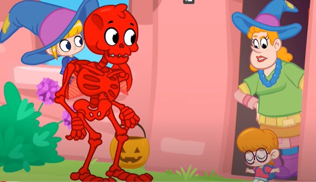 Watch My Magic Pet Morphle: “My Magic Halloween with Mila and Morphle” on Apple TV and Hulu.