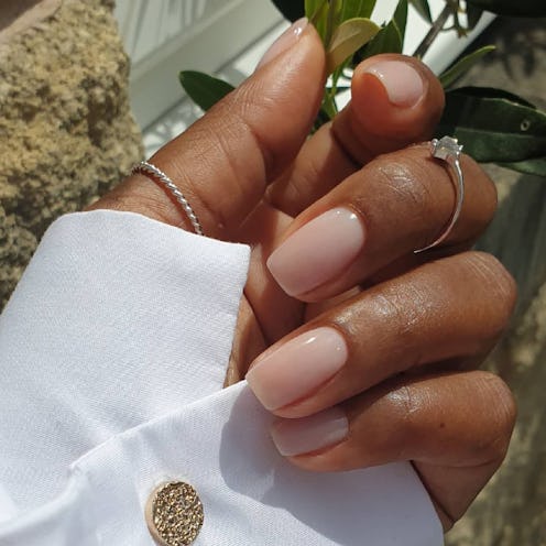 pink nails
