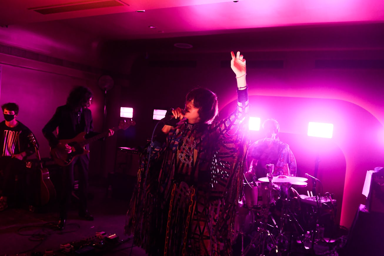 Yeah Yeah Yeah's performance at J.Crew’s celebration of the Fall 2022 collection