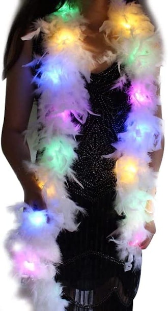 Flydream Feathers Light-Up Feather Boa