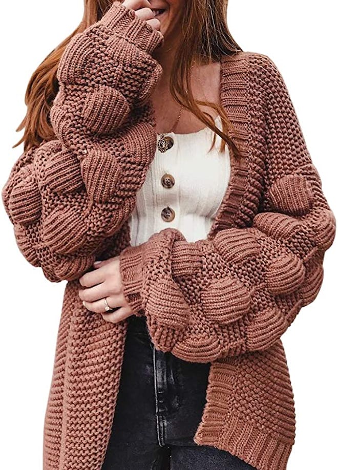 Ferbia Oversized Chunky Cardigan
