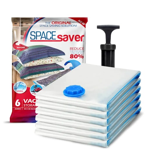 Spacesaver Premium Vacuum Storage Bags (6-Pack) 
