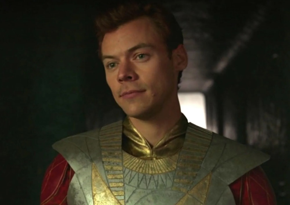 Harry Styles as Thanos in Eternals.