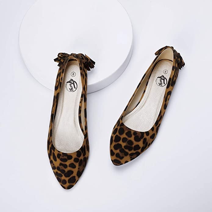 Trary Pointed Toe Ballet Flats