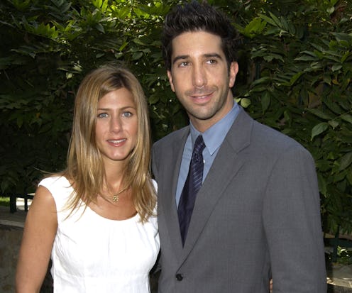 'Friends' actors Jennifer Aniston and David Schwimmer at a UCLA Medical Centre event in 2003.