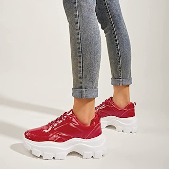 LUCKY STEP Platform Sneakers