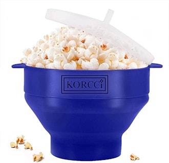 Korcci Microwaveable Popcorn Popper,