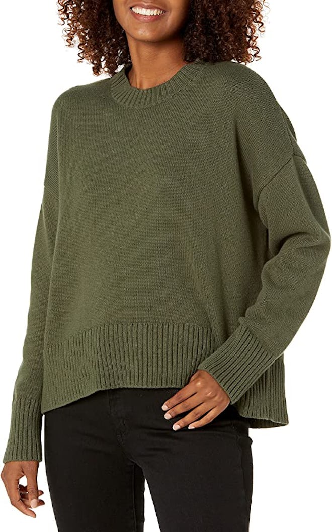 Daily Ritual Boxy Crewneck Sweater