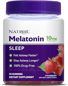 Amelie Zilber's favorite self care products include Natrol Melatonin Sleep Aid Gummies