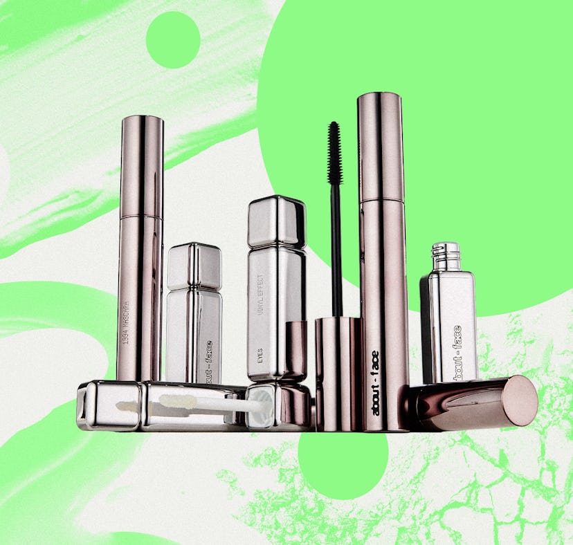 An honest review of about-face's volumizing mascara and eye gloss.