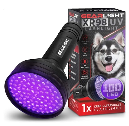 GearLight UV Black Light Flashlight