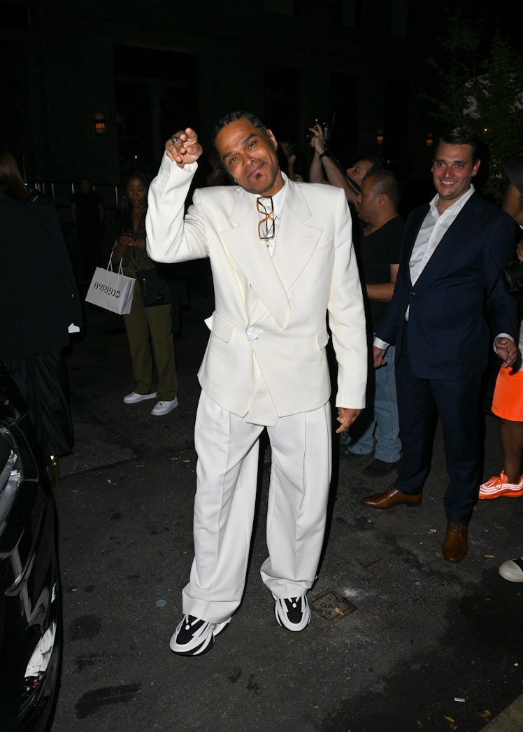 Maxwell arrives to Edward Enninful’s book party at Veronika restaurant on September 08, 2022 in New ...