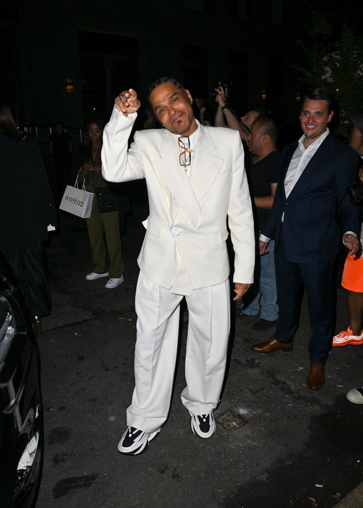 Maxwell arrives to Edward Enninful’s book party at Veronika restaurant on September 08, 2022 in New ...