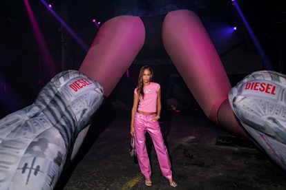 Joan Smalls in Diesel