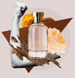 perfume bottle graphic