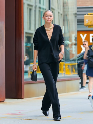 Gigi Hadid is seen on September 08, 2022 in New York City