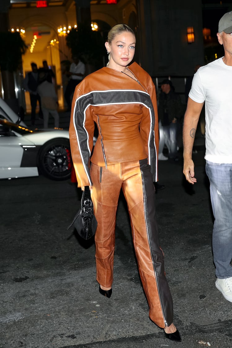 Gigi Hadid is seen on September 08, 2022 in New York City