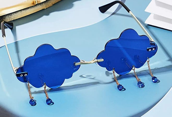 WeWooDay Tassel Cloud-Shaped Sunglasses (2-Pack)