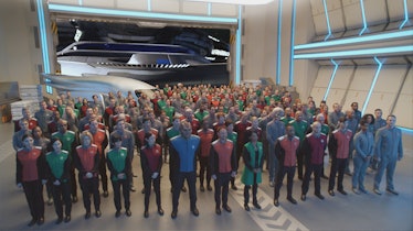 A still from The Orville’s pilot episode, “Old Wounds.”
