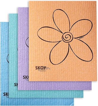 Skoy Reusable Swedish Dishcloth (4 Pack)