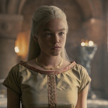 Milly Alcock as Princess Rhaenyra on 'House of the Dragon'