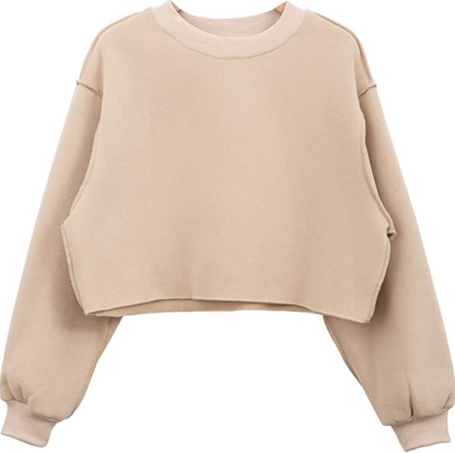 Amazhiyu Cropped Sweatshirt