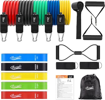 CRecreda Resistance Bands Set (17-Peice)