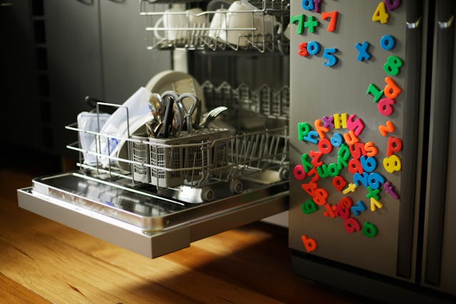 Cleaning your dishwasher filter regularly helps it perform more efficiently.