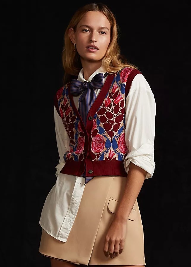 Maeve Dera Sweater Vest
