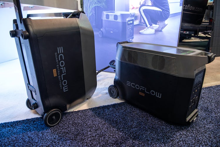 Ecoflow home backup batteries at CES 2023