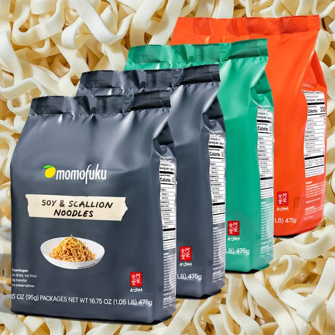 momofuku noodle variety pack, a one of many fun valentines day gifts for new dads