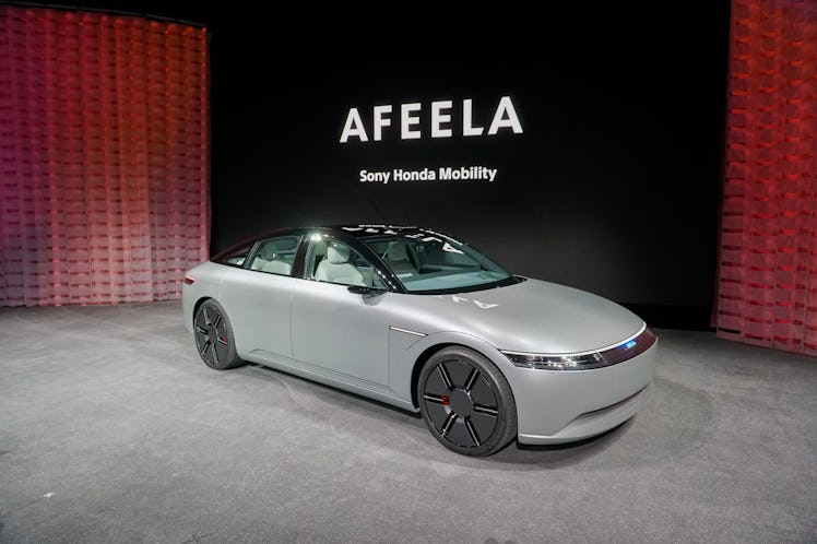 Sony Honda Mobility Afeela EV concept car at CES 2023