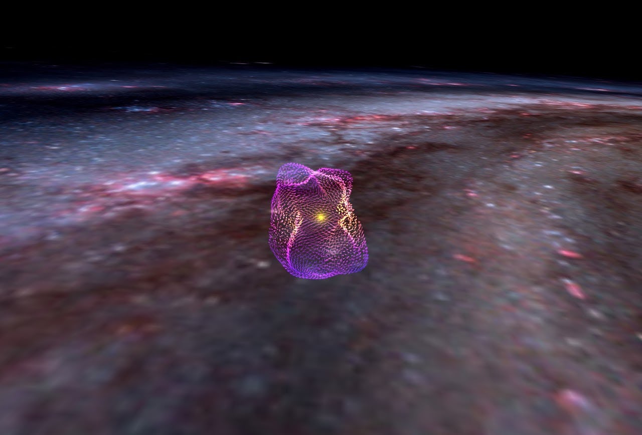 visualization of 3D magnetic map for Local Bubble