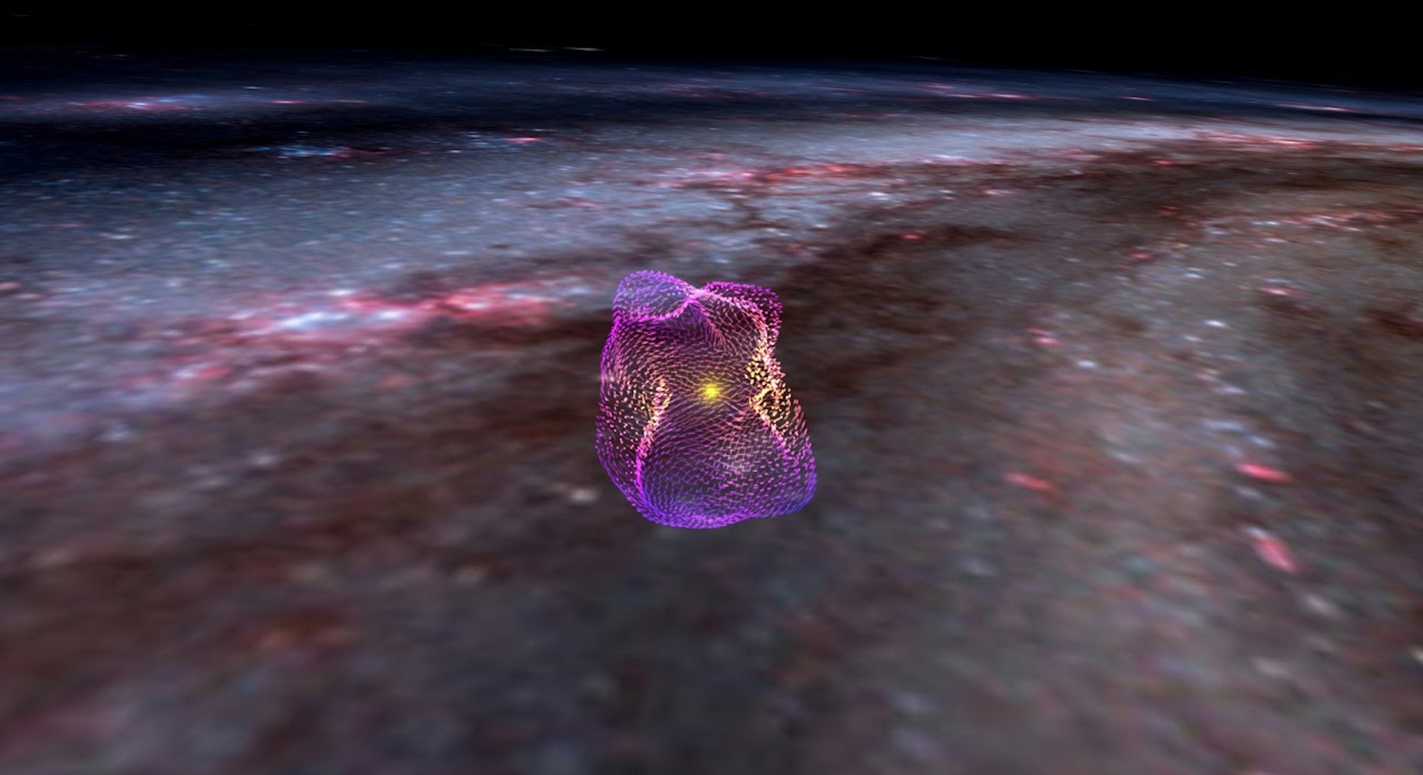 visualization of 3D magnetic map for Local Bubble