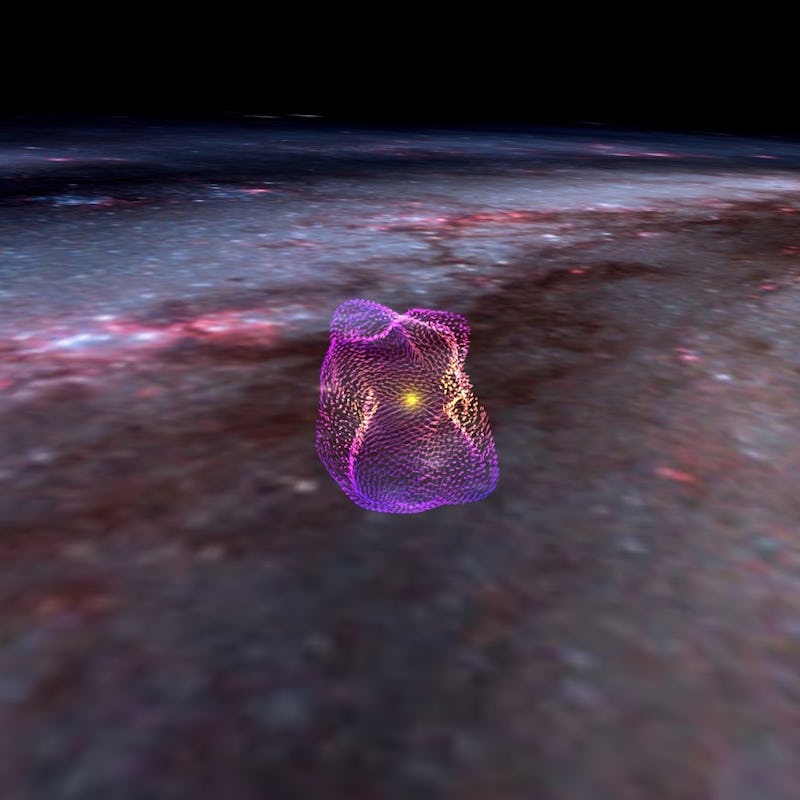 visualization of 3D magnetic map for Local Bubble