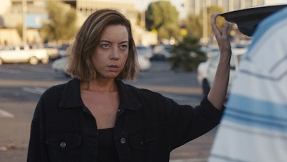 Aubrey Plaza starred in the crime thriller 'Emily the Criminal.'