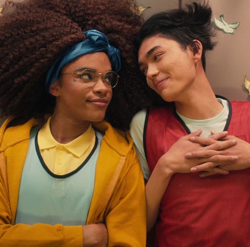 William Gao and Yasmin Finney in Netflix's 'Heartstopper'