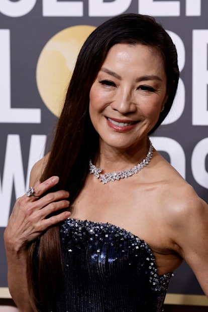 Michelle Yeoh attends the 80th Annual Golden Globe Awards 