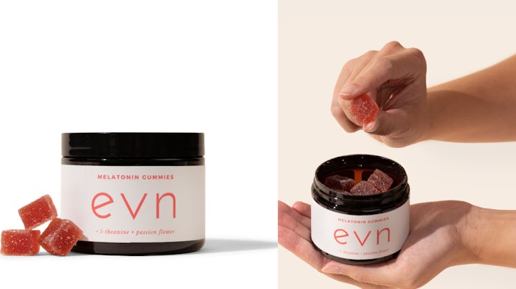 EVN strawberry-flavored melatonin gummies