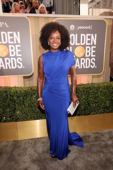 Viola Davis arrives at the 80th Annual Golden Globe Awards held at the Beverly Hilton Hotel on Janua...